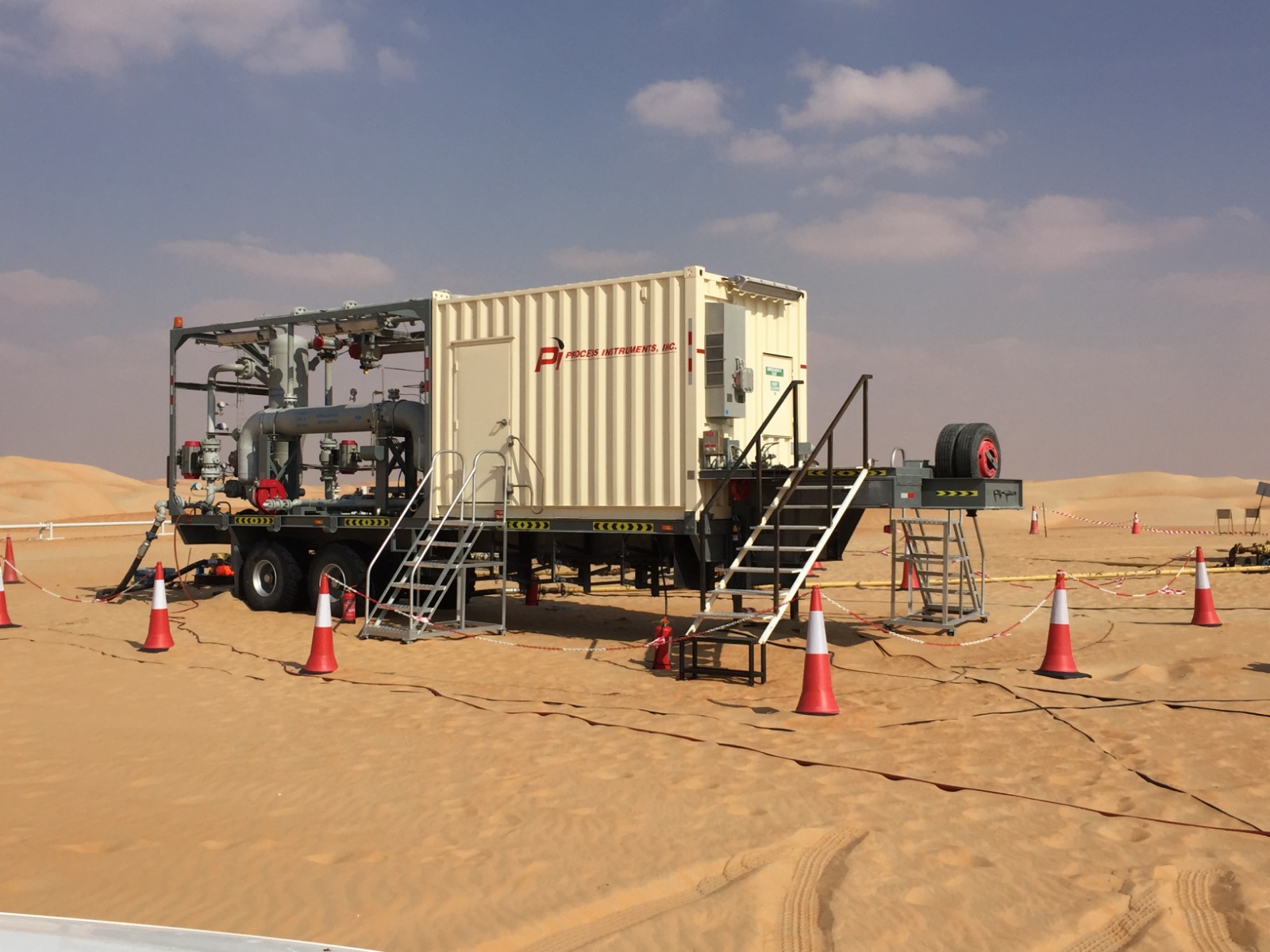 Portable Oil Well Testing